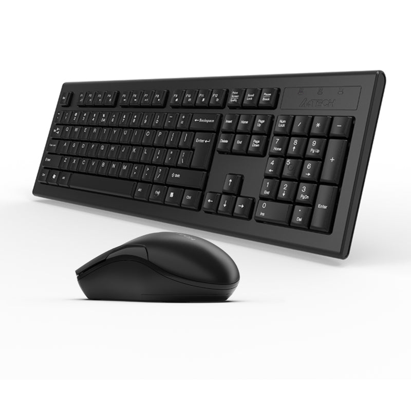 A4Tech 3000NS Wireless Desktop Set with smooth typing, precise mouse, and reliable wireless performance in Pakistan