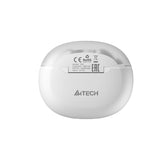 A4Tech B20 True Wireless Earphones White with crisp sound, deep bass, and reliable Bluetooth connectivity in Pakistan