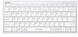 A4Tech FBX51C Bluetooth & 2.4G Wireless Keyboard White with silent keys, elegant design, and seamless typing in Pakistan