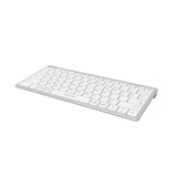 A4Tech FBX51C Bluetooth & 2.4G Wireless Keyboard White with silent keys, elegant design, and seamless typing in Pakistan