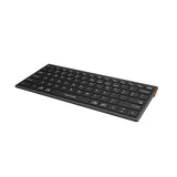 A4Tech FBX51C Bluetooth & 2.4G Wireless Keyboard Black with quiet keys, sleek design, and smooth performance in Pakistan