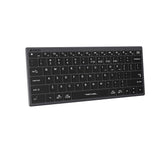 A4Tech FBX51C Bluetooth & 2.4G Wireless Keyboard Black with quiet keys, sleek design, and smooth performance in Pakistan