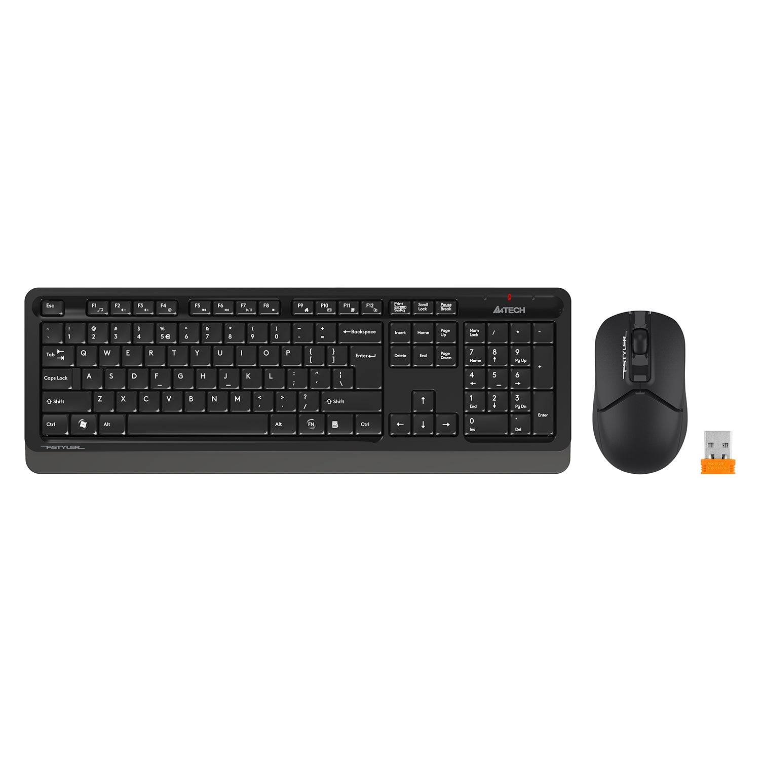 A4Tech FG1012 2.4G Wireless Desktop Set with responsive keys, precise mouse, and reliable wireless performance in Pakistan