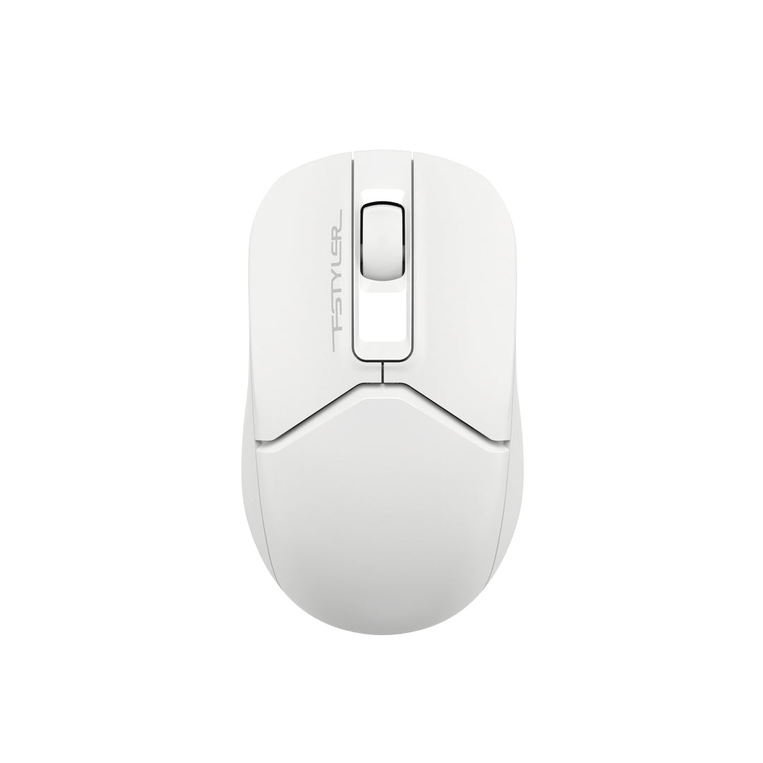 A4Tech FG12S 2.4G Wireless Optical Mouse White. Ergonomic Silent Mouse Price in Pakistan.