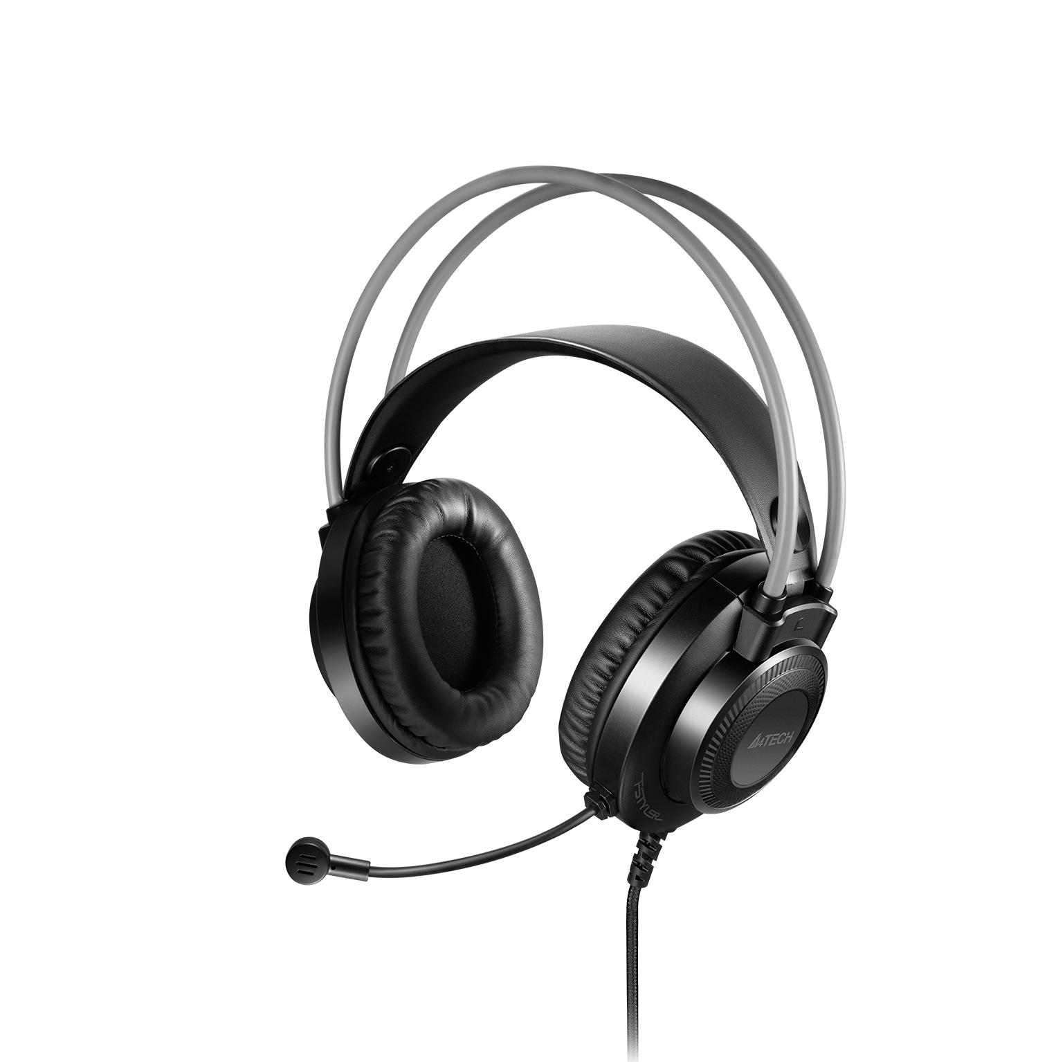 A4Tech FH200U Conference USB Over-Ear Headphone with clear audio, noise-canceling mic, and comfortable fit in Pakistan