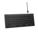 A4Tech FX61 Scissor Switch Backlit Compact Keyboard with smooth typing, slim design, and vibrant illumination in Pakistan