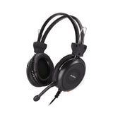 A4Tech HS-30 ComfortFit Stereo Headset with rich sound, adjustable mic, and soft ear cushions for comfortable use in Pakistan