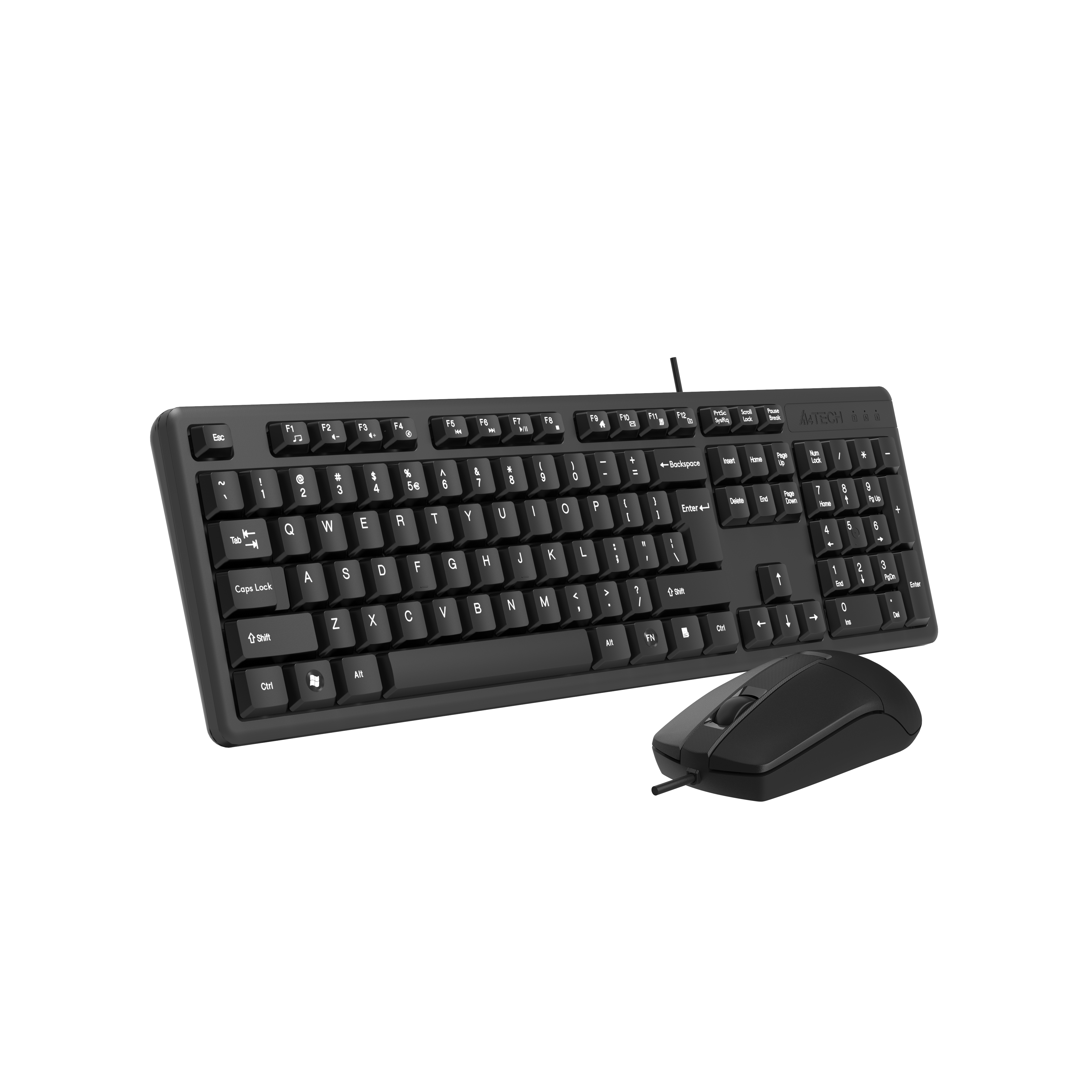 A4Tech KK-3330S Multimedia FN Desktop Set with comfortable keys, a precise mouse, and durable performance in Pakistan