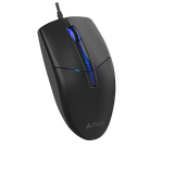 A4Tech N-530S Illuminated Backlit Wired Mouse with precise tracking, ergonomic grip, and smooth performance in Pakistan