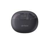 A4Tech B25 True Wireless Earphones Black with deep bass, clear sound, and stable Bluetooth connectivity in Pakistan