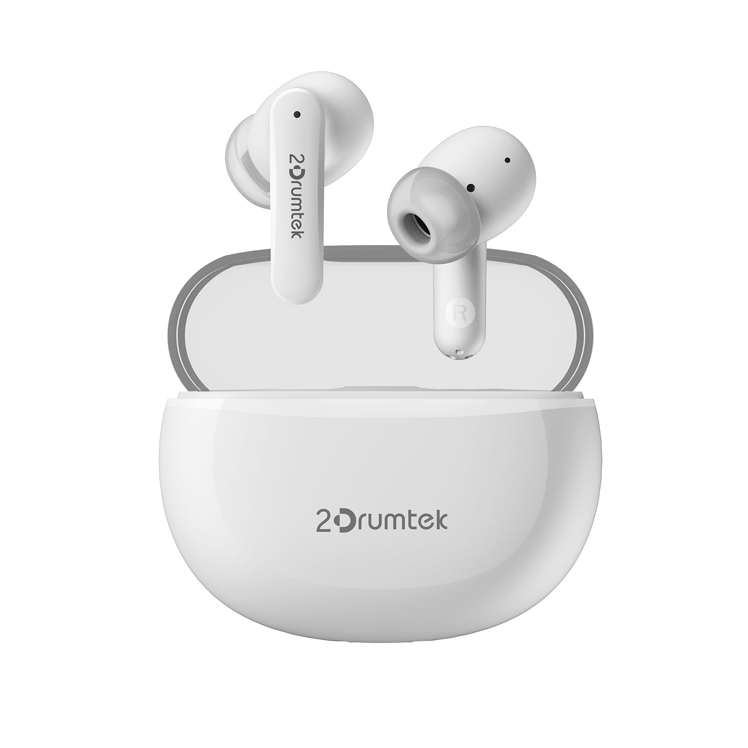 A4Tech B25 True Wireless Earphones White with crystal-clear sound, rich bass, and reliable Bluetooth connection in Pakistan