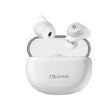 A4Tech B27 True Wireless Earphones White with crystal-clear sound, deep bass, and reliable Bluetooth connection in Pakistan