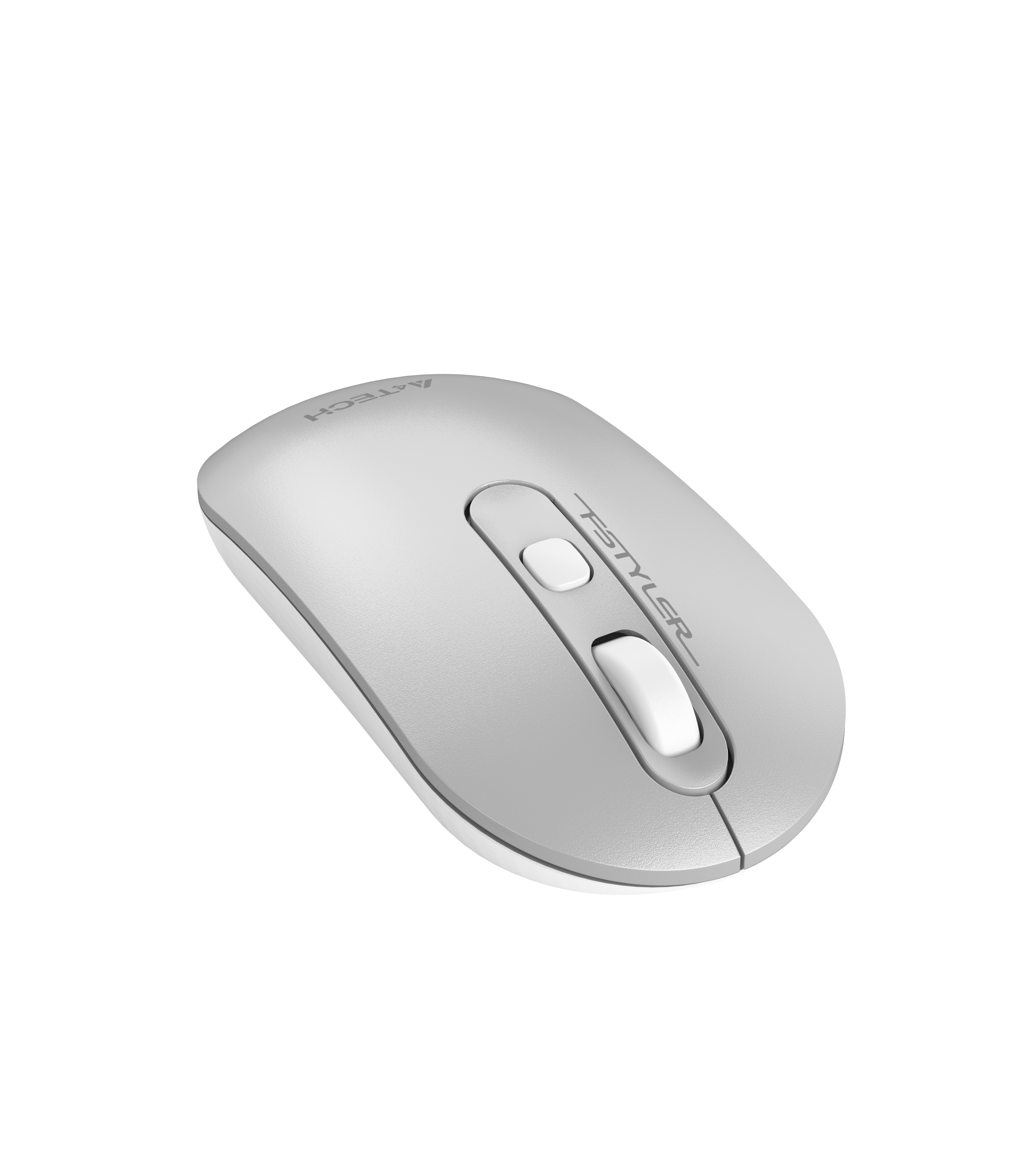A4Tech FB20S White Dual Mode Silent Wireless Mouse. Rechargeable Bluetooth Mouse Price in Pakistan.