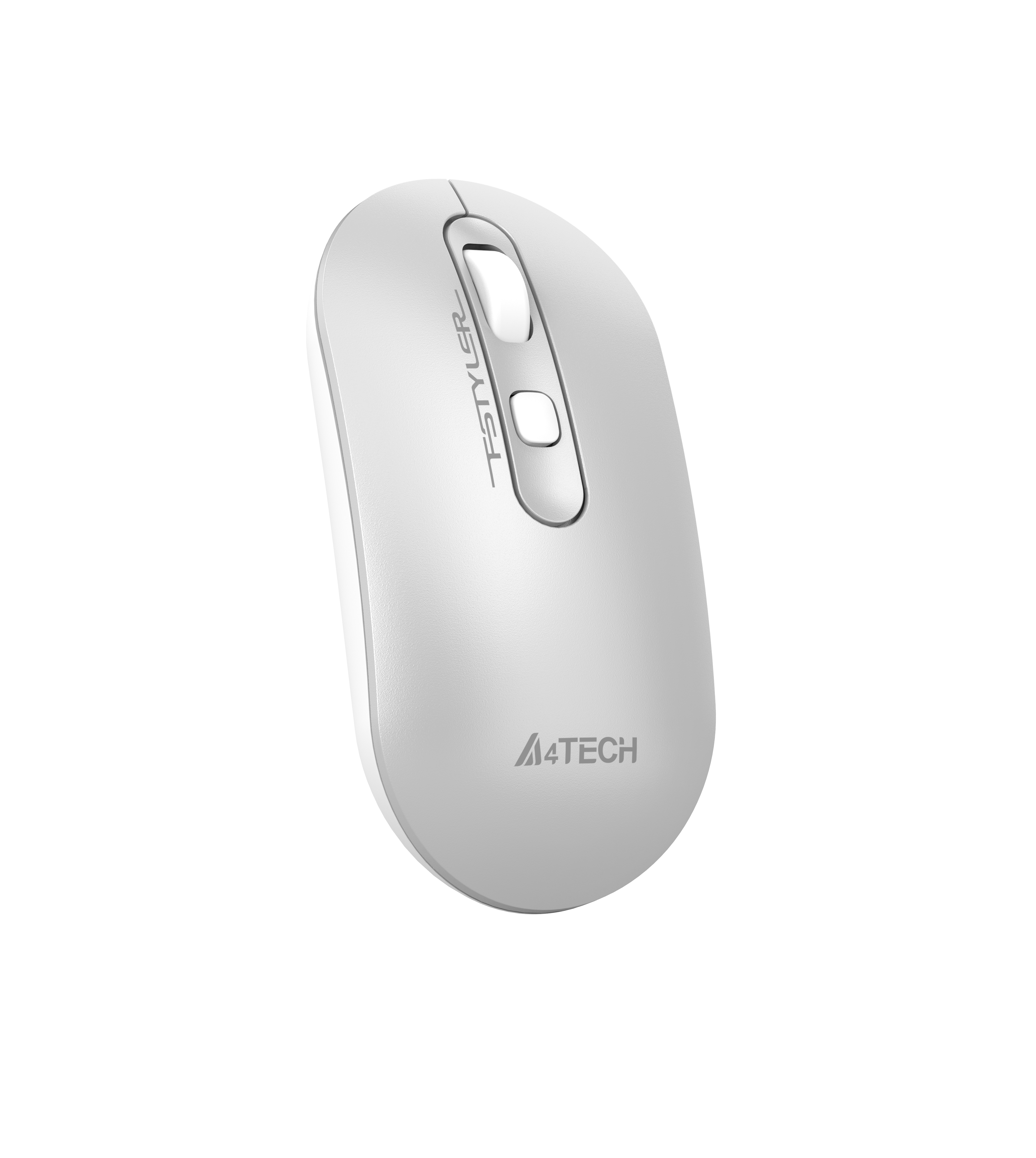A4Tech FB20S White Dual Mode Silent Wireless Mouse. Rechargeable Bluetooth Mouse Price in Pakistan.