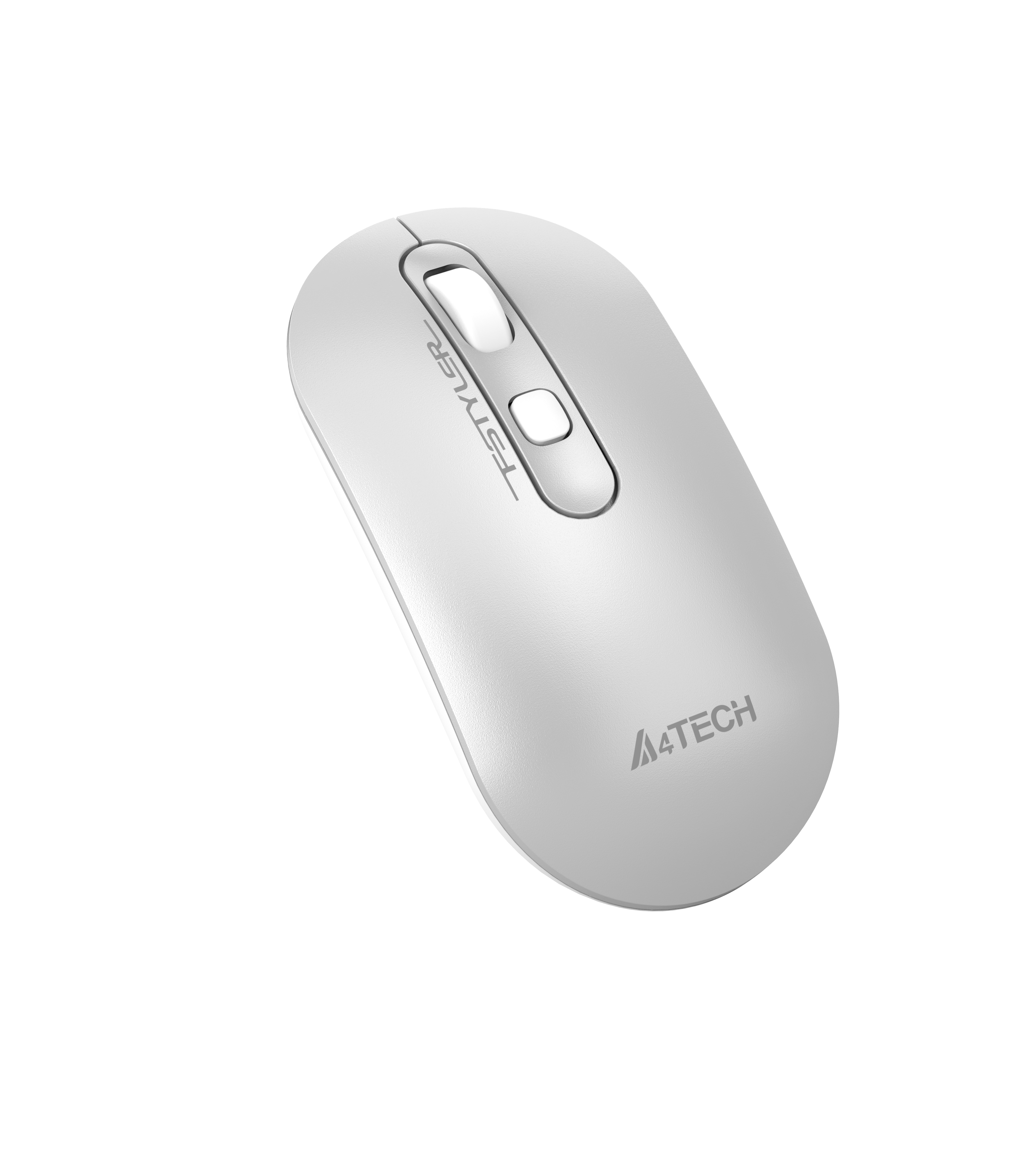 A4Tech FB20S White Dual Mode Silent Wireless Mouse. Rechargeable Bluetooth Mouse Price in Pakistan.