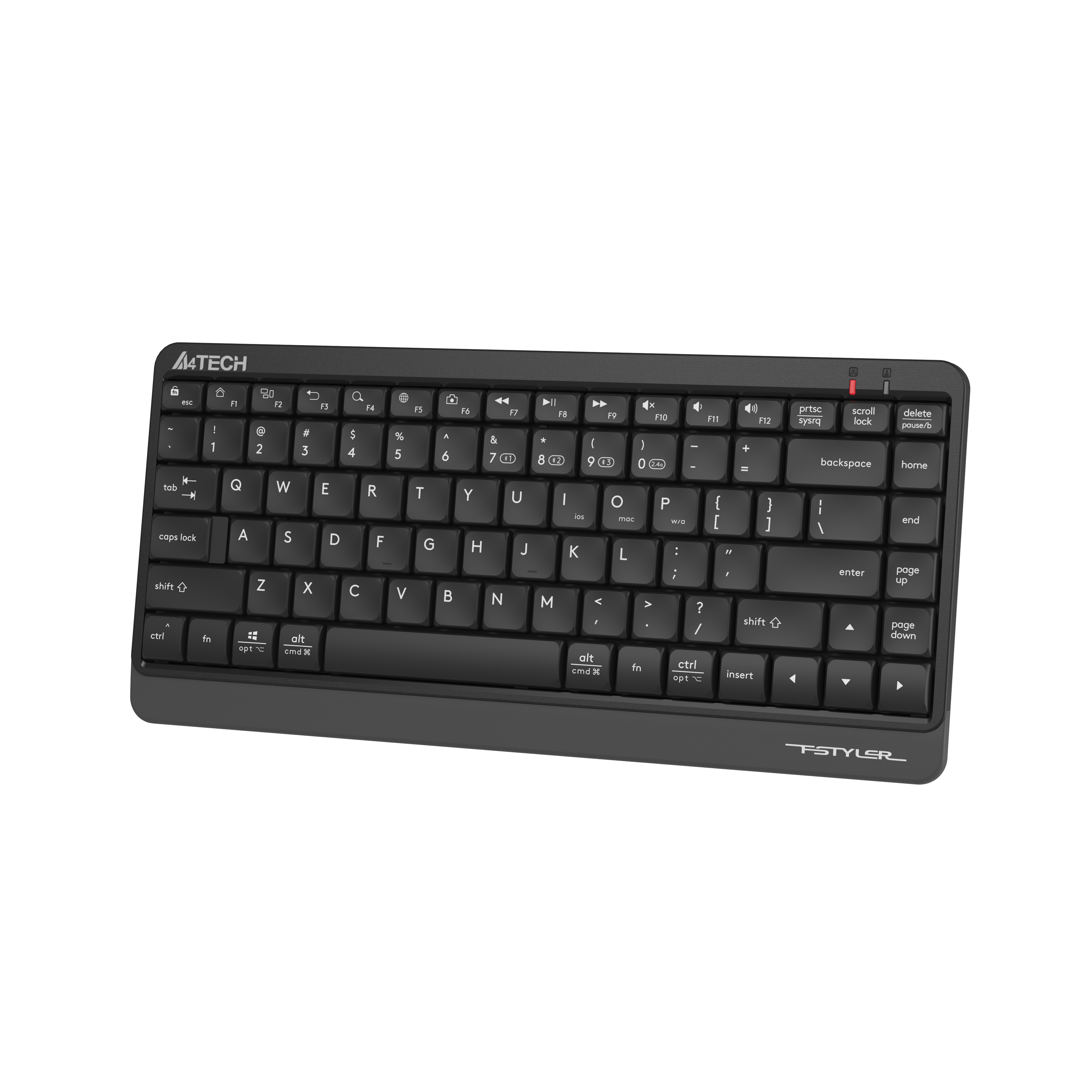 A4Tech FBK11 Bluetooth & 2.4G Wireless Keyboard with smooth typing and compact design in Pakistan