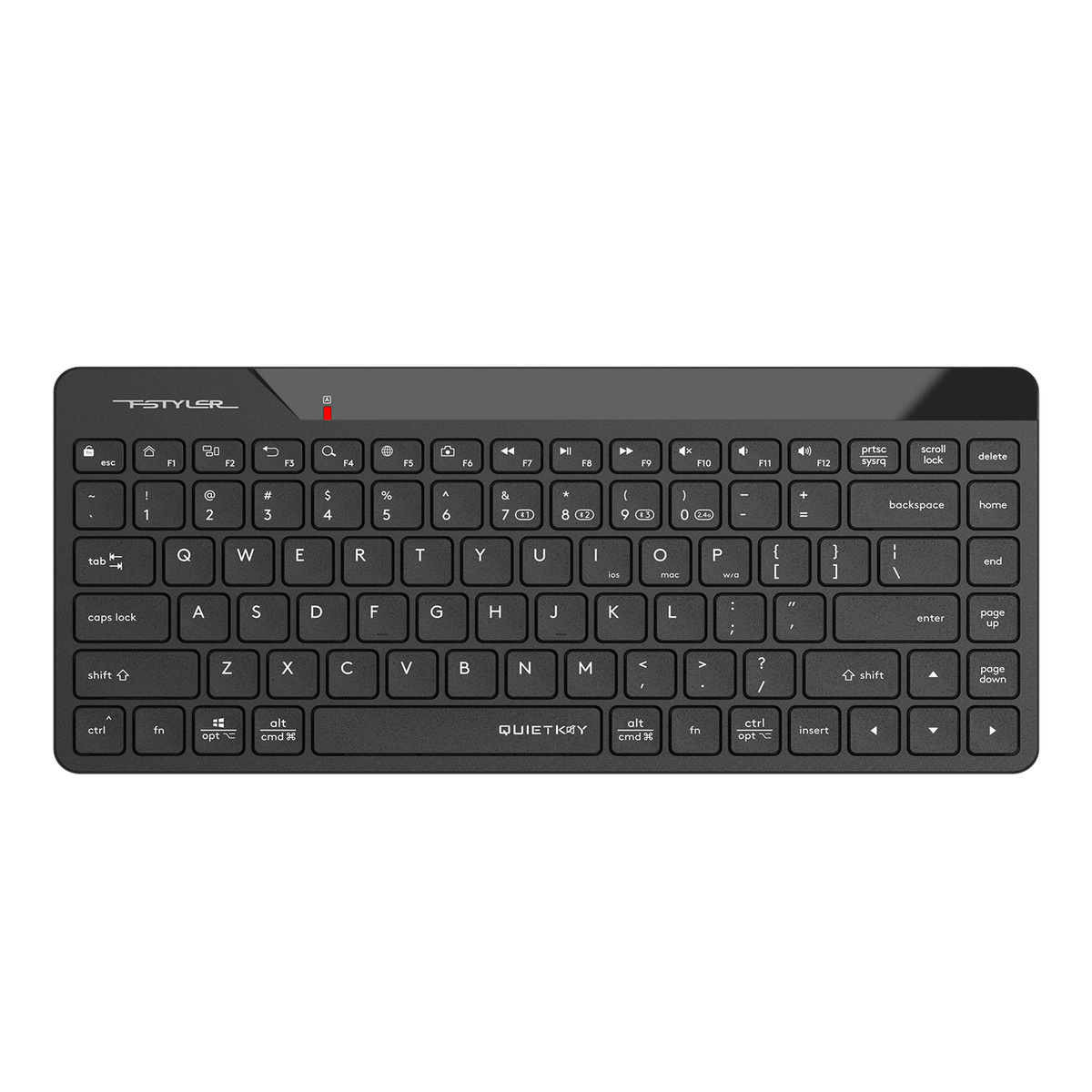 A4Tech FBK22 AS Bluetooth & 2.4G Wireless Keyboard with dual connectivity, slim design, and comfortable typing in Pakistan