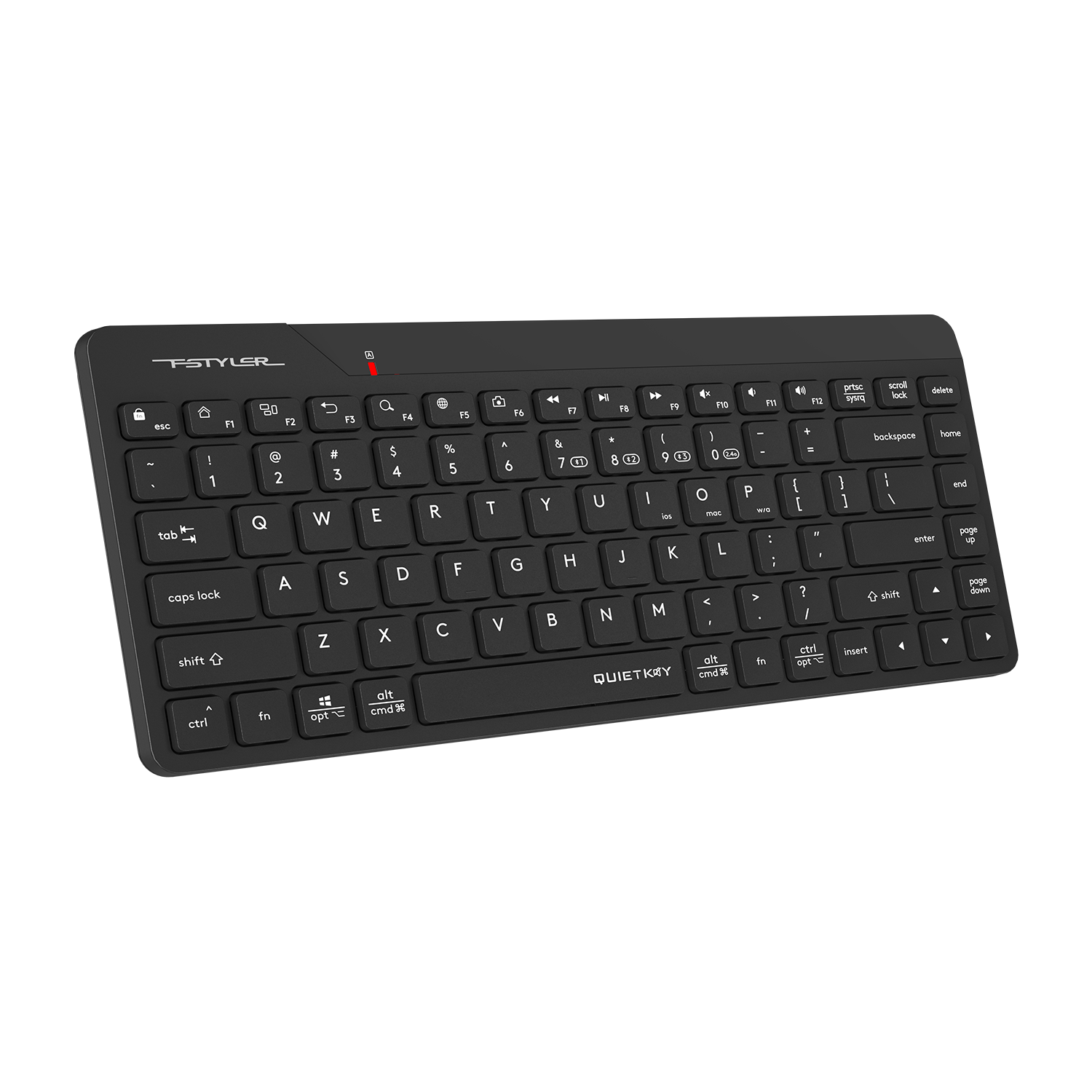 A4Tech FBK22 AS Bluetooth & 2.4G Wireless Keyboard with dual connectivity, slim design, and comfortable typing in Pakistan