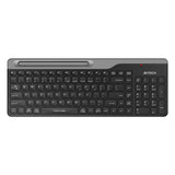 A4Tech FBK25 QuietKey Bluetooth & 2.4G Wireless Keyboard with silent keys, slim design, and smooth typing in Pakistan