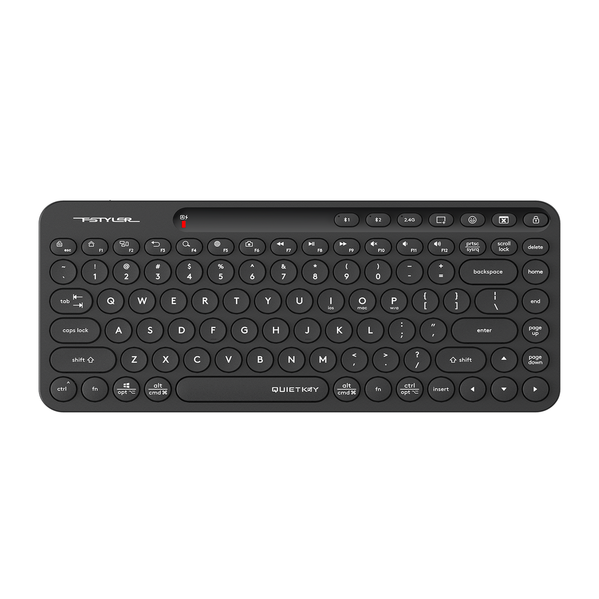 A4Tech FSTYLER FBK36C AS Rechargeable Bluetooth Wireless Keyboard in Pakistan.