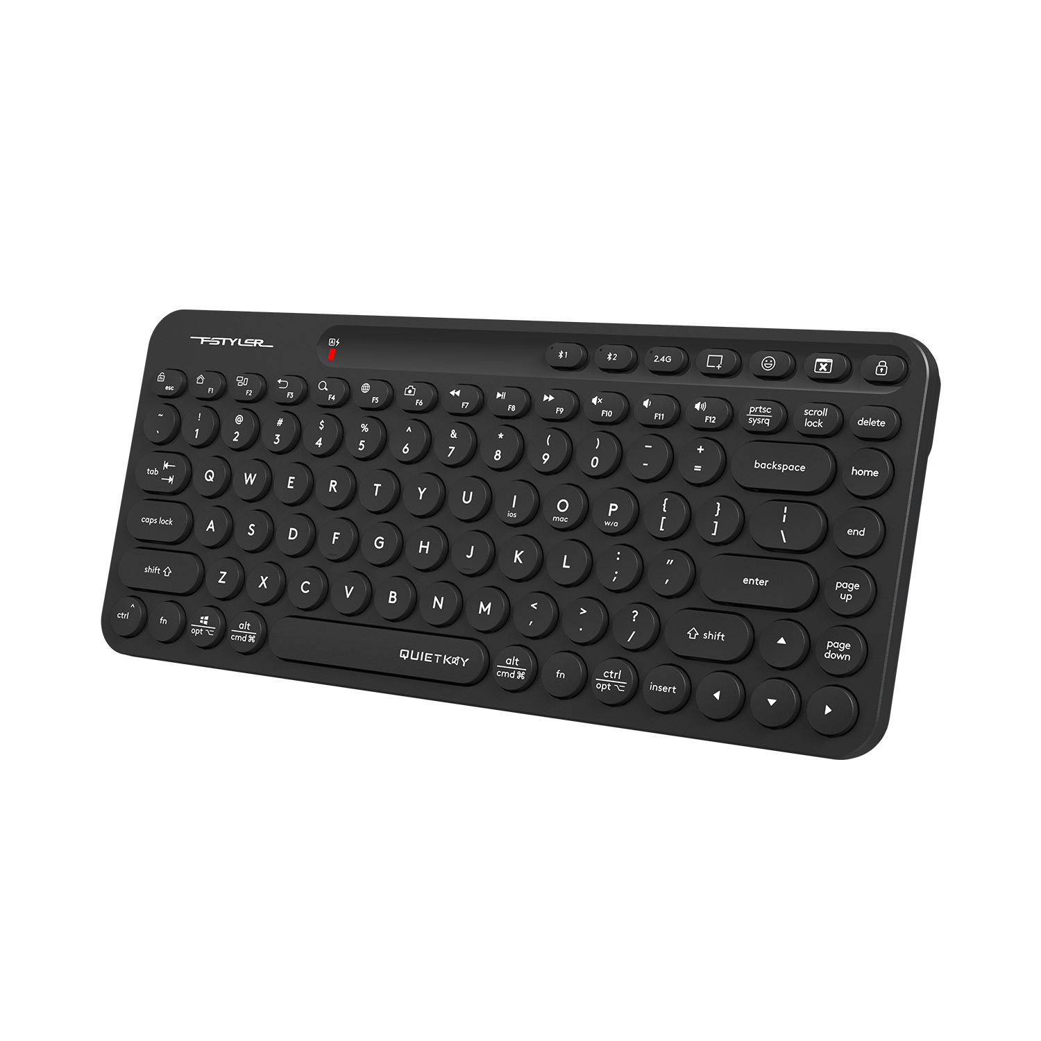 A4Tech FSTYLER FBK36C AS Rechargeable Bluetooth Wireless Keyboard in Pakistan.