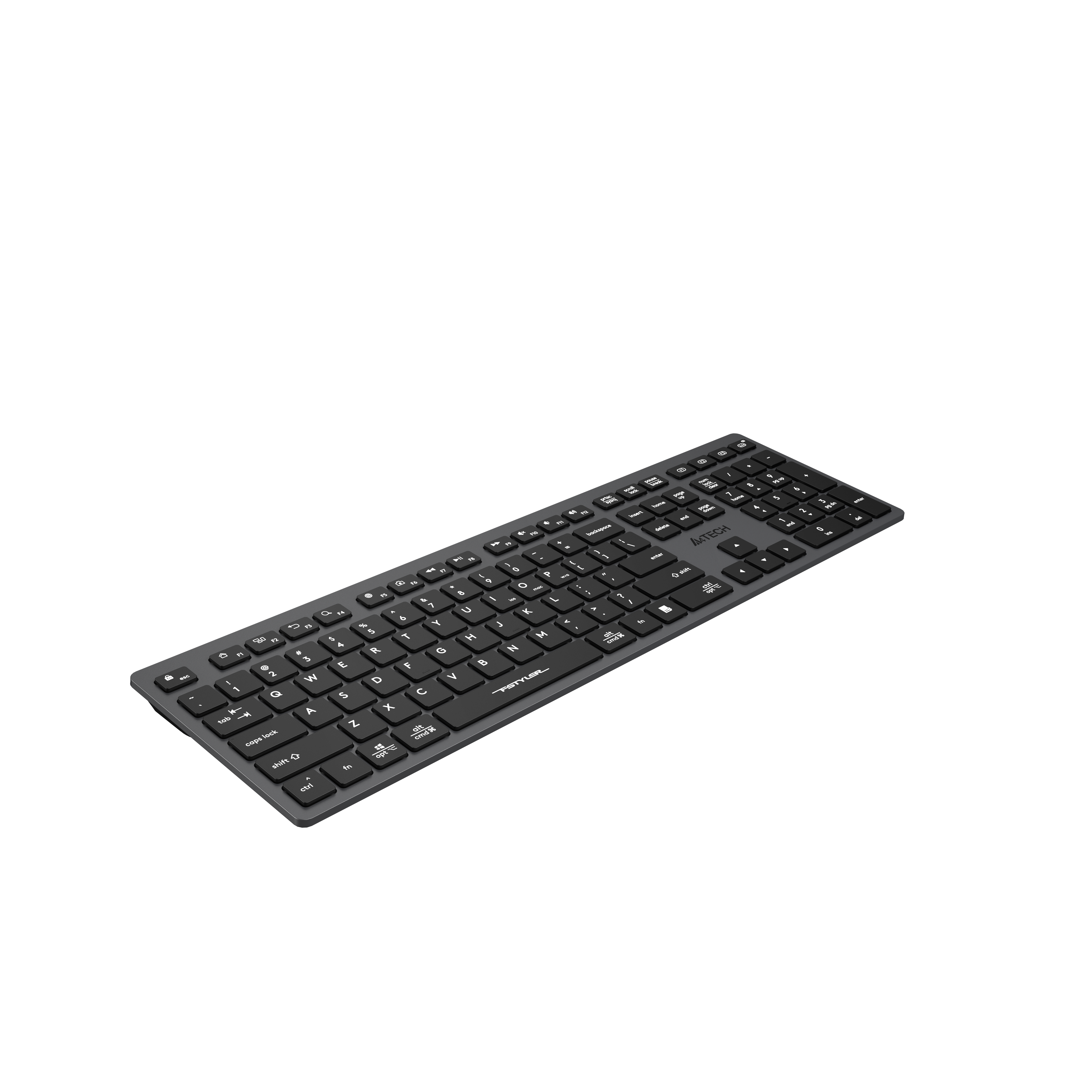 A4Tech FBX50C Bluetooth 2.4G Wireless Keyboard Black. Dual Mode Office Keyboard Price in Pakistan.