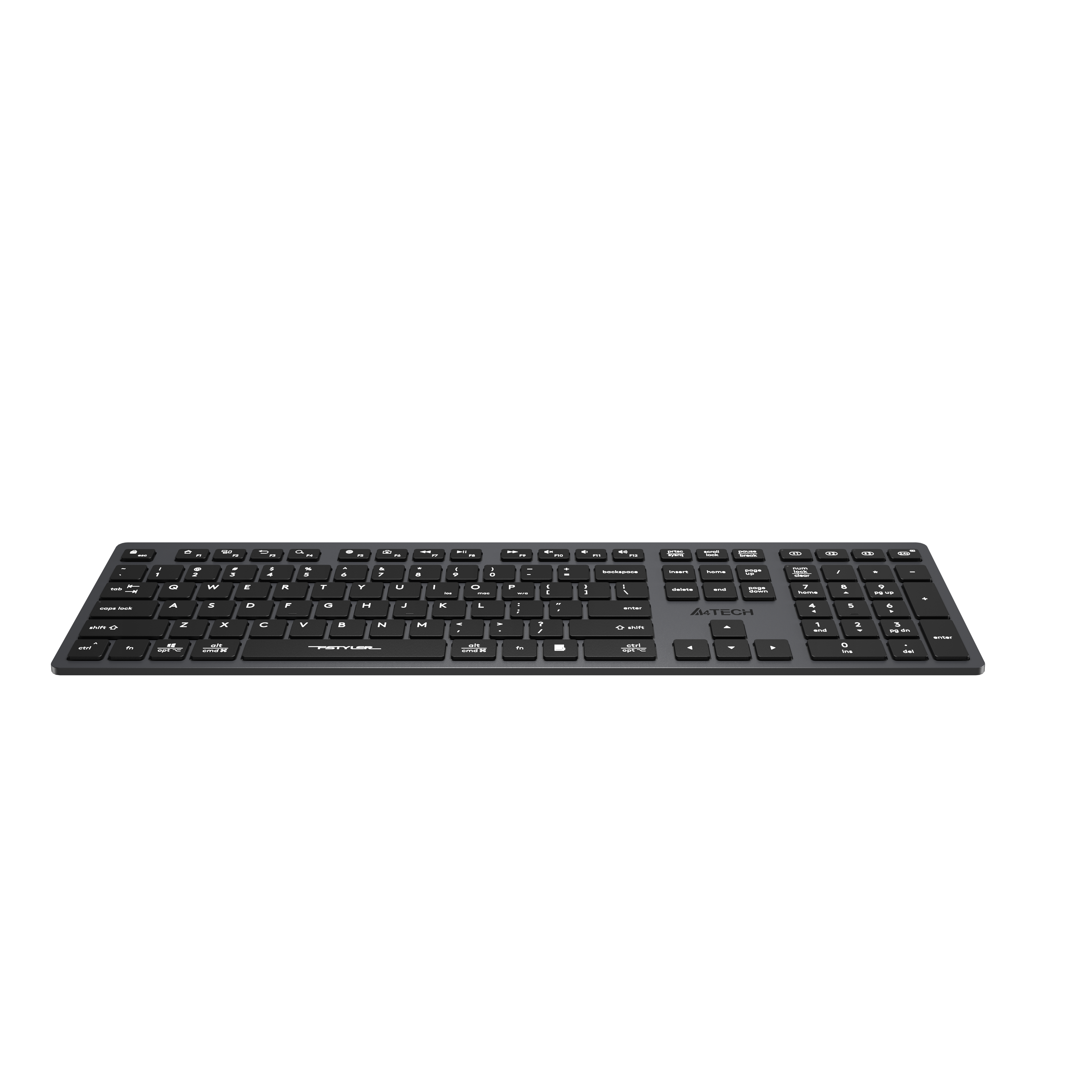 A4Tech FBX50C Bluetooth 2.4G Wireless Keyboard Black. Dual Mode Office Keyboard Price in Pakistan.