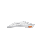 A4Tech FBX50C Bluetooth 2.4G Wireless Keyboard White. Slim Dual Mode Keyboard Price in Pakistan.