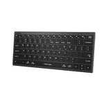A4Tech FBX51C Bluetooth & 2.4G Wireless Keyboard Black with quiet keys, sleek design, and smooth performance in Pakistan