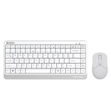 A4Tech FG1112S 2.4G Compact Desktop Set White with quiet keys, an accurate mouse, and an elegant look for users in Pakistan