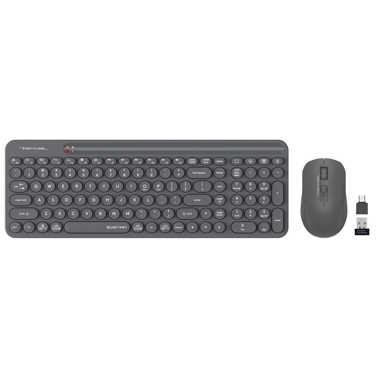 FG3300 Air QuietKey 2-Zone Combo Desktop