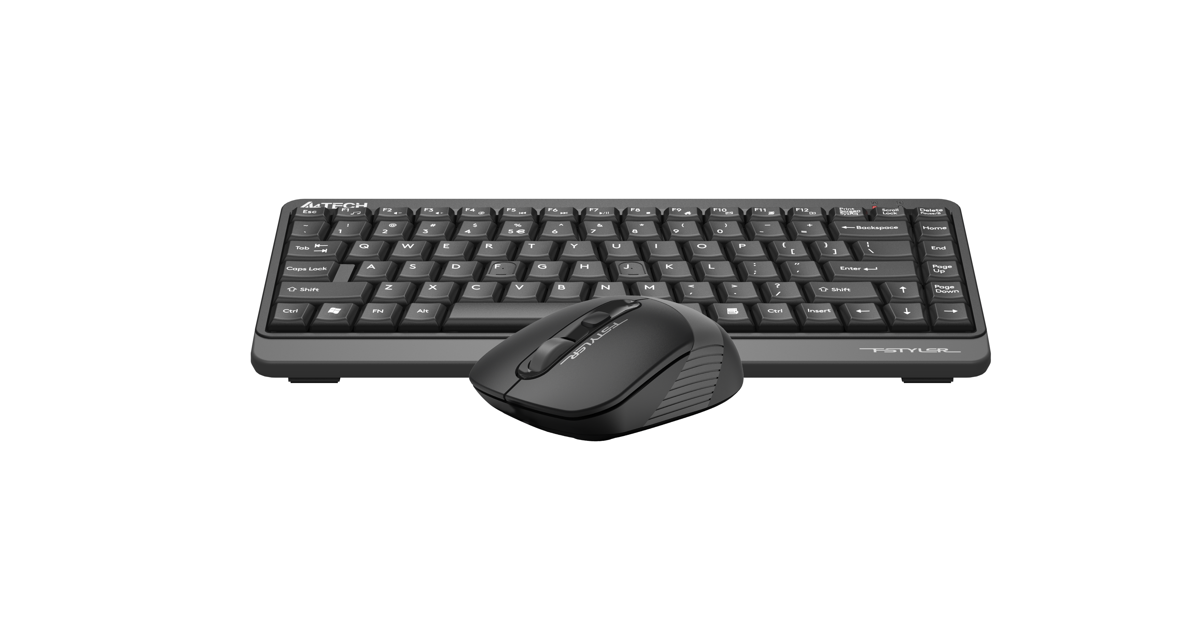 A4Tech FGS1110Q 2.4G Compact Wireless Desktop Set with smooth typing, precise mouse, and durable design in Pakistan