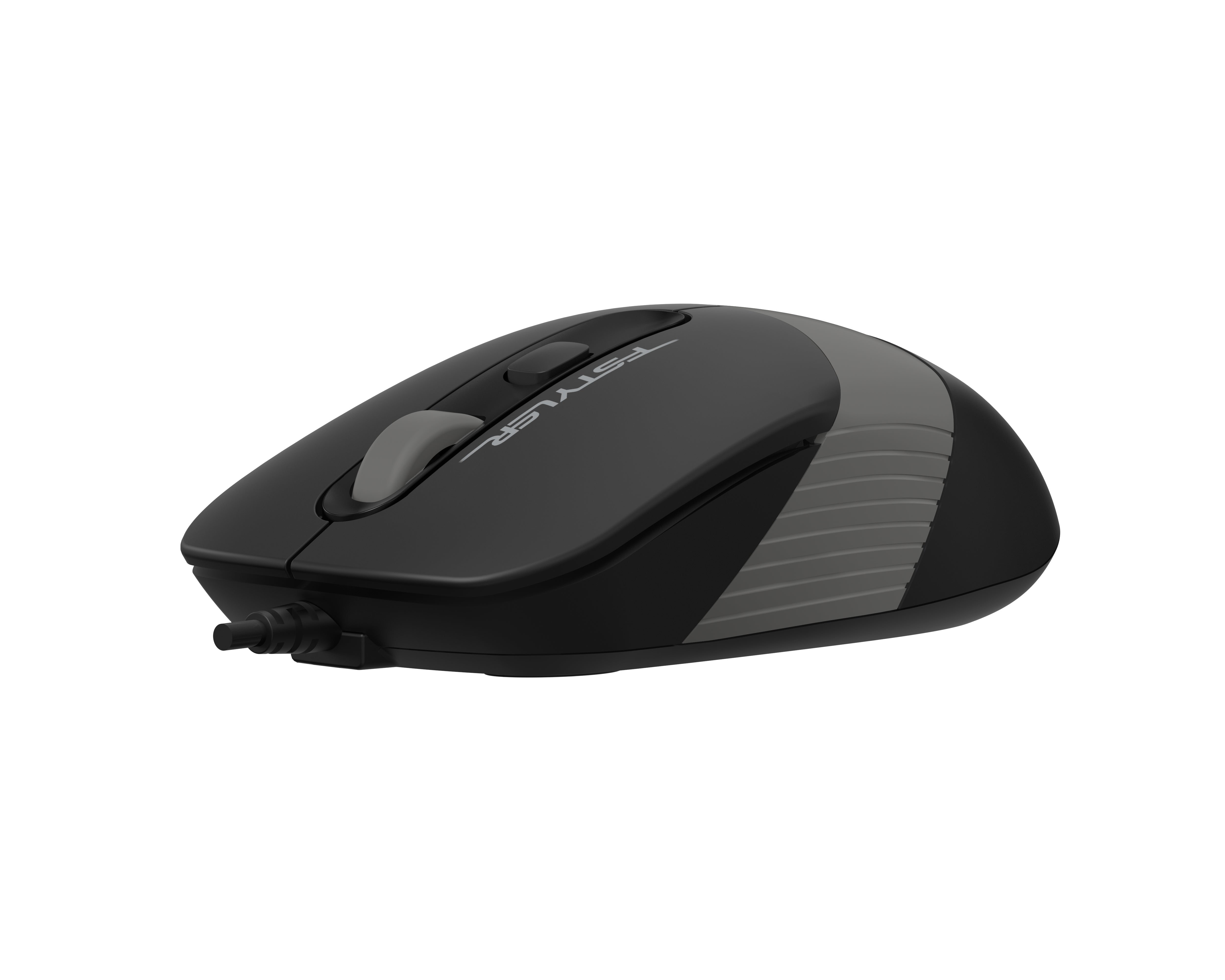 A4Tech FM10S 1600 DPI Optical Mouse Grey. Silent Click Wired Mouse Price in Pakistan.