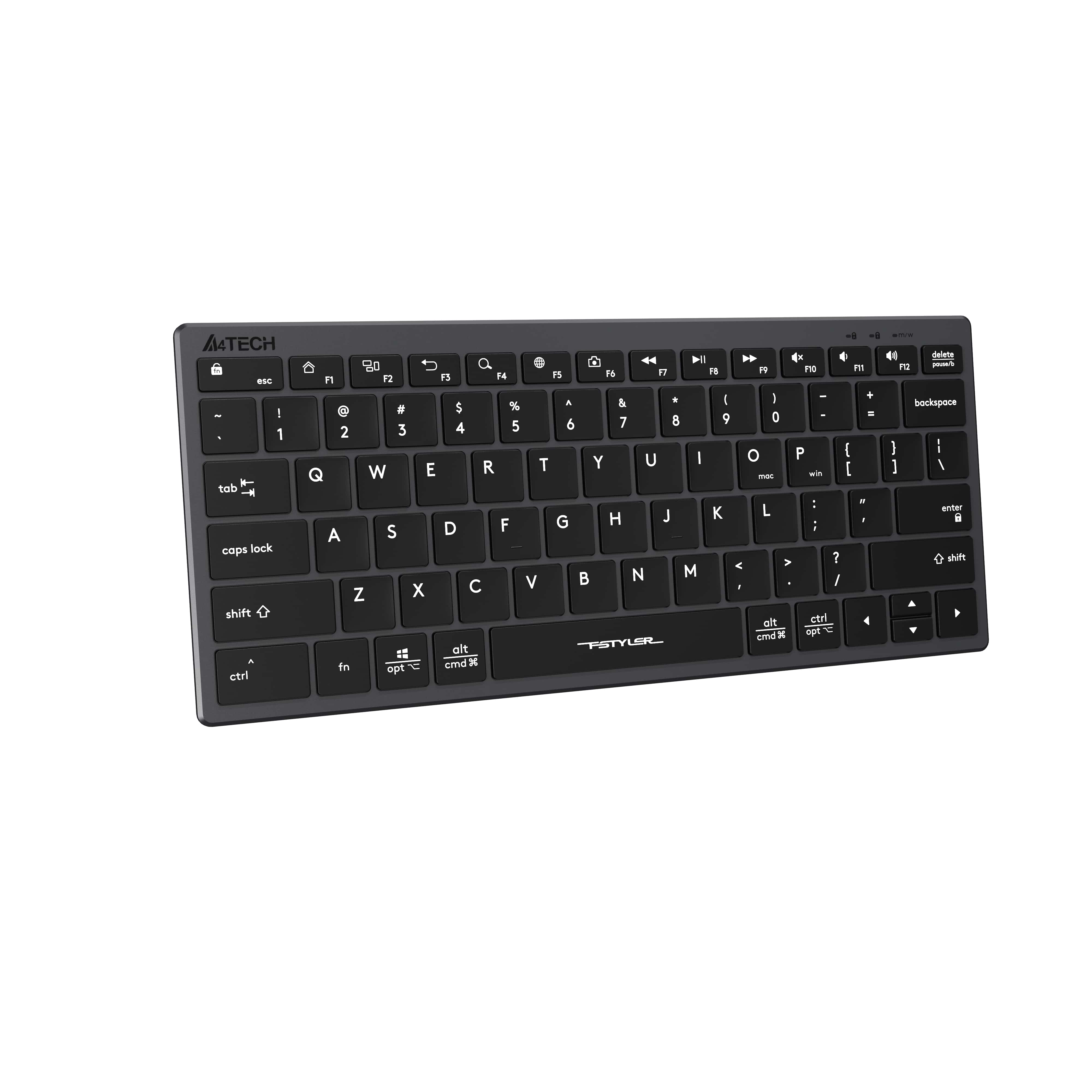 A4Tech FX51 Scissor Switch Compact Keyboard with low-profile keys, smooth typing, and slim design for comfort in Pakistan