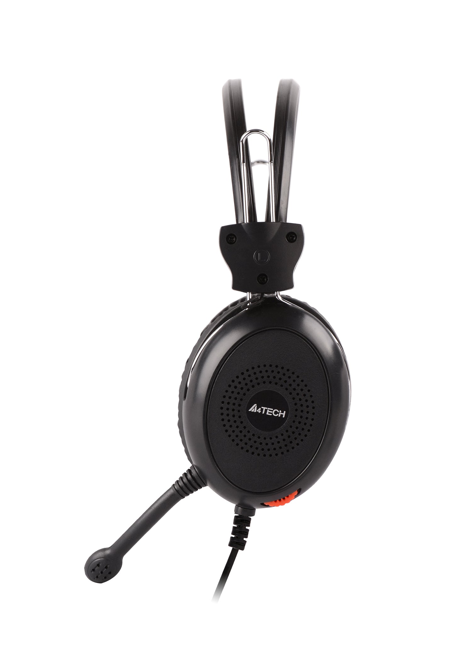 A4Tech HS-30 ComfortFit Stereo Headset with rich sound, adjustable mic, and soft ear cushions for comfortable use in Pakistan