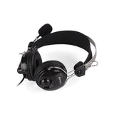 A4Tech HS-7P ComfortFit Stereo Headset with clear sound, adjustable mic, and soft cushioned ear pads for comfort in Pakistan