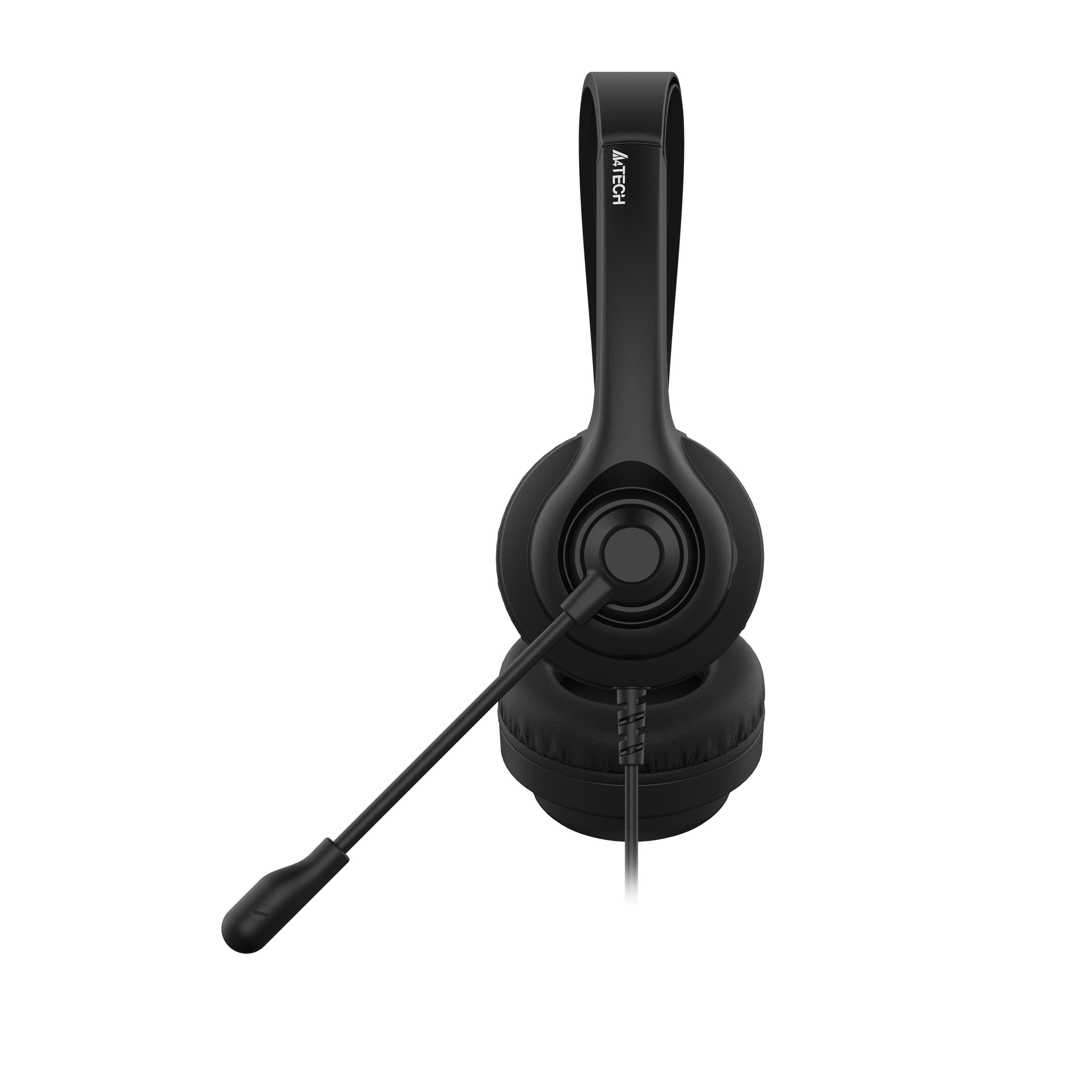 A4Tech HS-8i Stereo Headset with crystal-clear sound, adjustable mic, and soft ear cushions for comfort in Pakistan