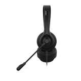 A4Tech HS-8i Stereo Headset with crystal-clear sound, adjustable mic, and soft ear cushions for comfort in Pakistan