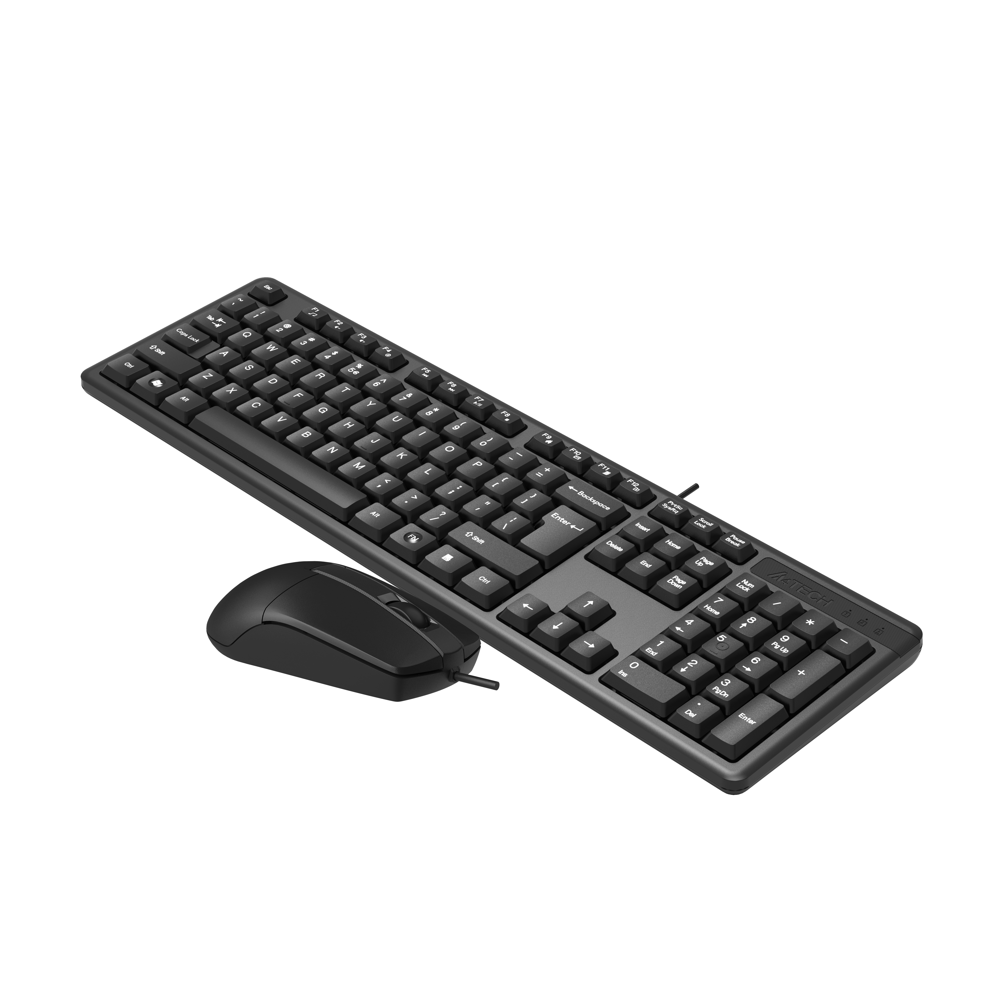 A4Tech KK-3330S Multimedia FN Desktop Set with comfortable keys, a precise mouse, and durable performance in Pakistan