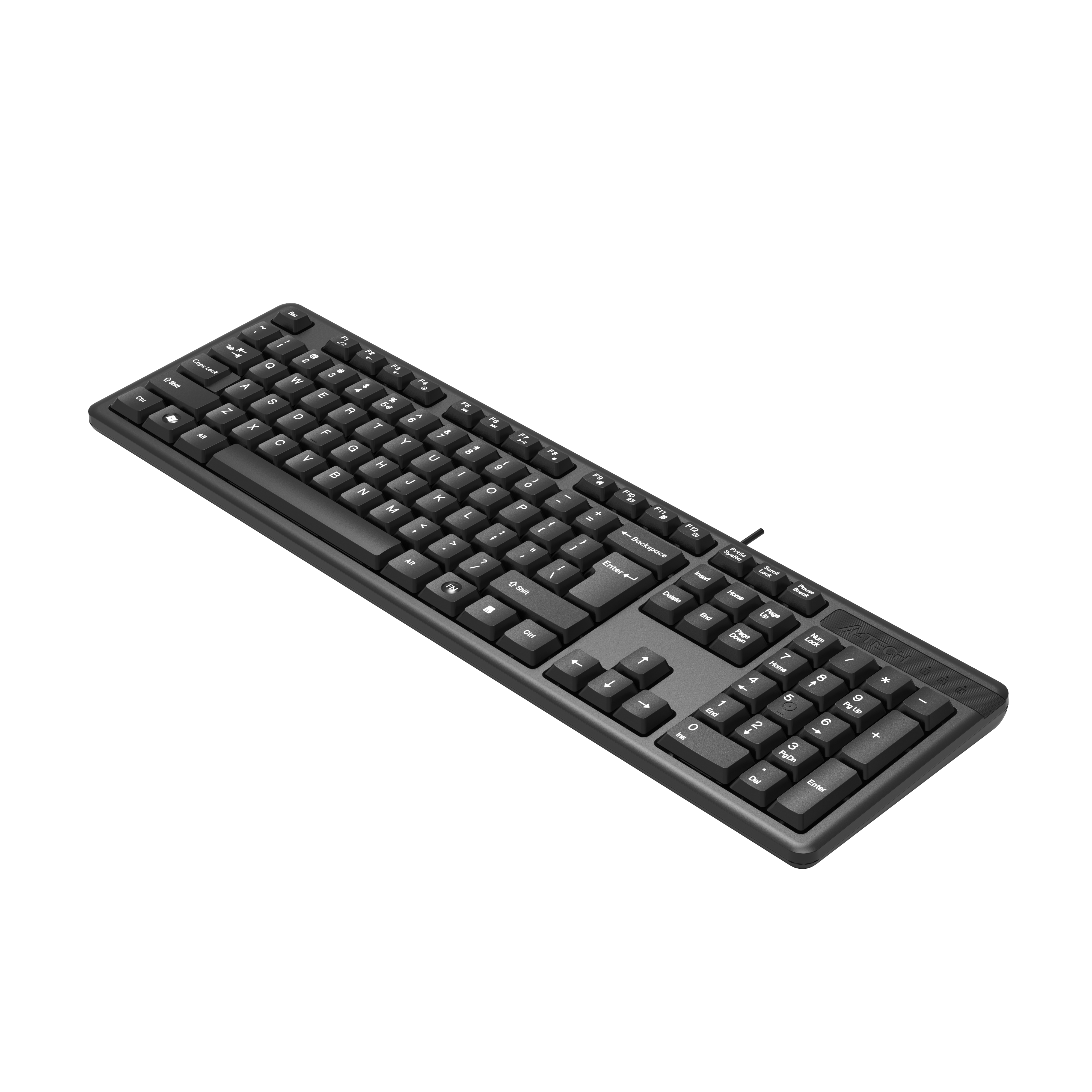 A4Tech KK-3 Multimedia FN Wired Keyboard. Comfortable Office Keyboard Price in Pakistan.